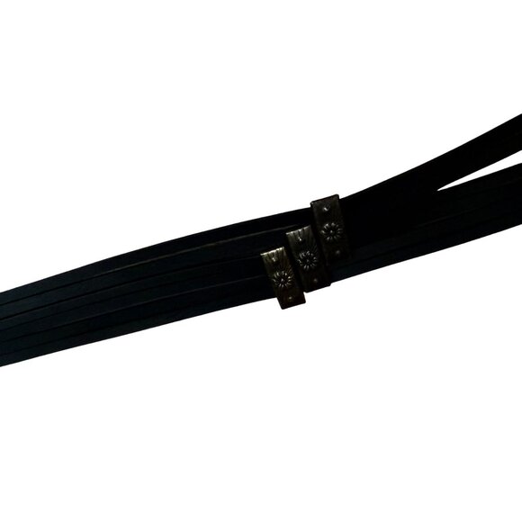 Vintage Decorative Belt with Metal and Wooden Beads Women\'s Brown Retro
